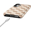 image:imageCasely Galaxy S24 Case  Pura Vida  Coastal Checkers  Essential Slim DualLayer Protective DesignFit Check  Neutral Checkerboard