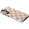 image:imageCasely Galaxy S24 Case  Pura Vida  Coastal Checkers  Essential Slim DualLayer Protective DesignFit Check  Neutral Checkerboard