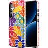 image:imageCasely Galaxy S24 Case  Pura Vida  Coastal Checkers  Essential Slim DualLayer Protective DesignFlower Patch  MultiColor Floral