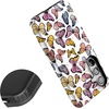 image:imageCasely Galaxy S24 Case  Pura Vida  Coastal Checkers  Essential Slim DualLayer Protective DesignFree Spirit  Rainbow Butterfly