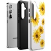 image:imageCasely Galaxy S24 Case  Pura Vida  Coastal Checkers  Essential Slim DualLayer Protective DesignGolden Garden  Yellow Sunflower