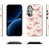 image:imageCasely Galaxy S24 Case  Pura Vida  Coastal Checkers  Essential Slim DualLayer Protective DesignHeart Flutters  Butterfly
