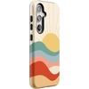 image:imageCasely Galaxy S24 Case  Pura Vida  Coastal Checkers  Essential Slim DualLayer Protective DesignHere Comes the Sun  Colorblock Sunset