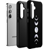 image:imageCasely Galaxy S24 Case  Pura Vida  Coastal Checkers  Essential Slim DualLayer Protective DesignIts Just a Phase  Marble Moon