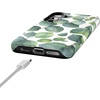 image:imageCasely Galaxy S24 Case  Pura Vida  Coastal Checkers  Essential Slim DualLayer Protective DesignLeaf Me Alone  Green Floral Print