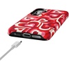 image:imageCasely Galaxy S24 Case  Pura Vida  Coastal Checkers  Essential Slim DualLayer Protective DesignLove Song Remix  Ombre Hearts