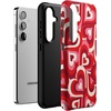 image:imageCasely Galaxy S24 Case  Pura Vida  Coastal Checkers  Essential Slim DualLayer Protective DesignLove Song Remix  Ombre Hearts