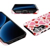 image:imageCasely Galaxy S24 Case  Pura Vida  Coastal Checkers  Essential Slim DualLayer Protective DesignLove Struck  Heart Stickers