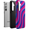 image:imageCasely Galaxy S24 Case  Pura Vida  Coastal Checkers  Essential Slim DualLayer Protective DesignLove Wins  Pride