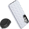 image:imageCasely Galaxy S24 Case  Pura Vida  Coastal Checkers  Essential Slim DualLayer Protective DesignLovebug  Blue Hearts
