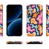 image:imageCasely Galaxy S24 Case  Pura Vida  Coastal Checkers  Essential Slim DualLayer Protective DesignMidnight Color Splash  Abstract Retro
