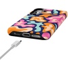 image:imageCasely Galaxy S24 Case  Pura Vida  Coastal Checkers  Essential Slim DualLayer Protective DesignMidnight Color Splash  Abstract Retro