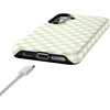 image:imageCasely Galaxy S24 Case  Pura Vida  Coastal Checkers  Essential Slim DualLayer Protective DesignMint Lattice  Sunday Best