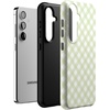image:imageCasely Galaxy S24 Case  Pura Vida  Coastal Checkers  Essential Slim DualLayer Protective DesignMint Lattice  Sunday Best