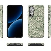 image:imageCasely Galaxy S24 Case  Pura Vida  Coastal Checkers  Essential Slim DualLayer Protective DesignMystic Meadow  Green Gardens