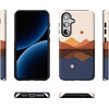 image:imageCasely Galaxy S24 Case  Pura Vida  Coastal Checkers  Essential Slim DualLayer Protective DesignOpposites Attract  Day  Night Mountains