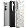 image:imageCasely Galaxy S24 Case  Pura Vida  Coastal Checkers  Essential Slim DualLayer Protective DesignPastel Garden  Sunday Best