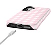 image:imageCasely Galaxy S24 Case  Pura Vida  Coastal Checkers  Essential Slim DualLayer Protective DesignPink Plaid  Sunday Best