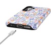 image:imageCasely Galaxy S24 Case  Pura Vida  Coastal Checkers  Essential Slim DualLayer Protective DesignPoppy Meadows  Pastel Floral