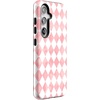 image:imageCasely Galaxy S24 Case  Pura Vida  Coastal Checkers  Essential Slim DualLayer Protective DesignQueen of Diamonds  Pink Watercolor
