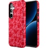 image:imageCasely Galaxy S24 Case  Pura Vida  Coastal Checkers  Essential Slim DualLayer Protective DesignRose Garden  Red Aesthetic