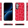 image:imageCasely Galaxy S24 Case  Pura Vida  Coastal Checkers  Essential Slim DualLayer Protective DesignRose Garden  Red Aesthetic