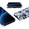 image:imageCasely Galaxy S24 Case  Pura Vida  Coastal Checkers  Essential Slim DualLayer Protective DesignRose to Fame  Blue  White Rose Floral