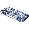 image:imageCasely Galaxy S24 Case  Pura Vida  Coastal Checkers  Essential Slim DualLayer Protective DesignRose to Fame  Blue  White Rose Floral