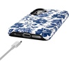 image:imageCasely Galaxy S24 Case  Pura Vida  Coastal Checkers  Essential Slim DualLayer Protective DesignRose to Fame  Blue  White Rose Floral