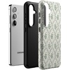image:imageCasely Galaxy S24 Case  Pura Vida  Coastal Checkers  Essential Slim DualLayer Protective DesignSage Tapestry  Floral Vines