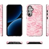 image:imageCasely Galaxy S24 Case  Pura Vida  Coastal Checkers  Essential Slim DualLayer Protective DesignSealed with a Kiss  Pink Lipstick