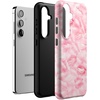 image:imageCasely Galaxy S24 Case  Pura Vida  Coastal Checkers  Essential Slim DualLayer Protective DesignSealed with a Kiss  Pink Lipstick