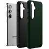 image:imageCasely Galaxy S24 Case  Pura Vida  Coastal Checkers  Essential Slim DualLayer Protective DesignThe Boyfriend Collection  Forest Green