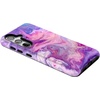 image:imageCasely Galaxy S24 Case  Pura Vida  Coastal Checkers  Essential Slim DualLayer Protective DesignTie Dying Over You  Purple Marble