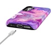 image:imageCasely Galaxy S24 Case  Pura Vida  Coastal Checkers  Essential Slim DualLayer Protective DesignTie Dying Over You  Purple Marble