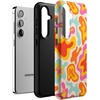 image:imageCasely Galaxy S24 Case  Pura Vida  Coastal Checkers  Essential Slim DualLayer Protective DesignTropical Color Splash  Abstract Retro