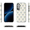 image:imageCasely Galaxy S24 Case  Pura Vida  Coastal Checkers  Essential Slim DualLayer Protective DesignVintage Garden  Blue Hydrangea
