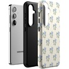 image:imageCasely Galaxy S24 Case  Pura Vida  Coastal Checkers  Essential Slim DualLayer Protective DesignVintage Garden  Blue Hydrangea