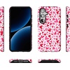 image:imageCasely Galaxy S24 Case  Pura Vida  Coastal Checkers  Essential Slim DualLayer Protective DesignXOXO  Candy Hearts
