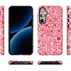 image:imageCasely Galaxy S24 Plus Case  The Boyfriend Collection  Slate Blue  Essential Slim DualLayer Protective DesignBlush Garden  Floral Doodle