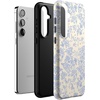 image:imageCasely Galaxy S24 Plus Case  The Boyfriend Collection  Slate Blue  Essential Slim DualLayer Protective DesignCupids Canvas  Periwinkle Floral