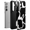 image:imageCasely Galaxy S24 Plus Case  The Boyfriend Collection  Slate Blue  Essential Slim DualLayer Protective DesignCurrent MOOd  Cow Print