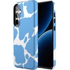 image:imageCasely Galaxy S24 Plus Case  The Boyfriend Collection  Slate Blue  Essential Slim DualLayer Protective DesignCurrent MOOd  Light Blue Cow Print