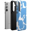 image:imageCasely Galaxy S24 Plus Case  The Boyfriend Collection  Slate Blue  Essential Slim DualLayer Protective DesignCurrent MOOd  Light Blue Cow Print