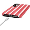 image:imageCasely Galaxy S24 Plus Case  The Boyfriend Collection  Slate Blue  Essential Slim DualLayer Protective DesignEast Coast Summer  Red Stripes