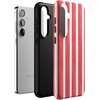 image:imageCasely Galaxy S24 Plus Case  The Boyfriend Collection  Slate Blue  Essential Slim DualLayer Protective DesignEast Coast Summer  Red Stripes