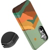 image:imageCasely Galaxy S24 Plus Case  The Boyfriend Collection  Slate Blue  Essential Slim DualLayer Protective DesignEndless Peaks  Colorblock Mountain