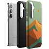 image:imageCasely Galaxy S24 Plus Case  The Boyfriend Collection  Slate Blue  Essential Slim DualLayer Protective DesignEndless Peaks  Colorblock Mountain
