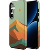 image:imageCasely Galaxy S24 Plus Case  The Boyfriend Collection  Slate Blue  Essential Slim DualLayer Protective DesignEndless Peaks  Colorblock Mountain