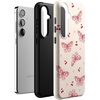 image:imageCasely Galaxy S24 Plus Case  The Boyfriend Collection  Slate Blue  Essential Slim DualLayer Protective DesignHeart Flutters  Butterfly